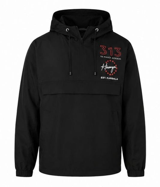 313 Husayn Windbreaker – Embroidered Front | Plain Back (Adult)