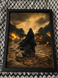 The Burning of the Camps (Small Frame) - PRE ORDER